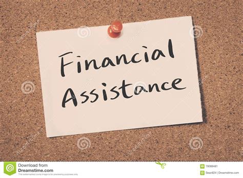 Financial Assistance stock image. Image of concept, money - 78089481