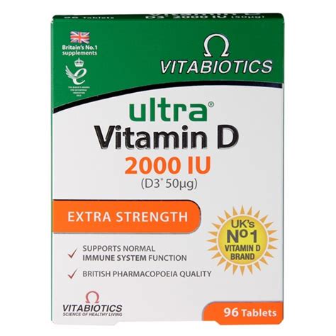 Vitabiotics Ultra Vitamin D 2000 Iu Holland And Barrett