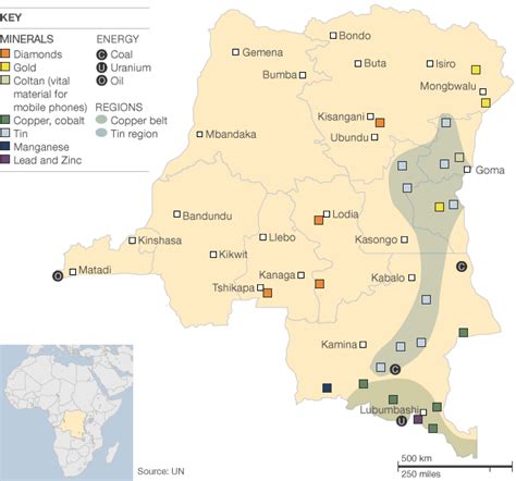 Explore Dr Congo In Maps And Graphs Bbc News
