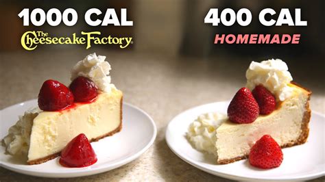400 Calorie Vs 1 000 Calorie Cheesecake Slice Recipes
