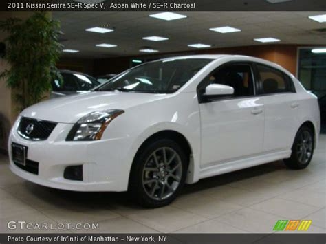 The nissan sentra is a series of automobiles manufactured by nissan since 1982. Aspen White - 2011 Nissan Sentra SE-R Spec V - SE-R ...