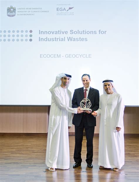 Geocycle UAE Awarded By Ministry Of Climate Change Environment