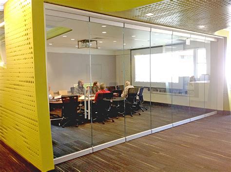Operable Glass Partitions Modernfold Interior Tech Seattle