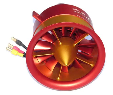 Edf Metal 90mm Ducted Fan With Brushless Motor 6s Thrust Up To 35kg Rc