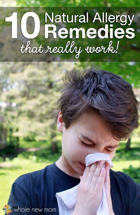 10 Natural Allergy Remedies That Really Work Natural Remedies For
