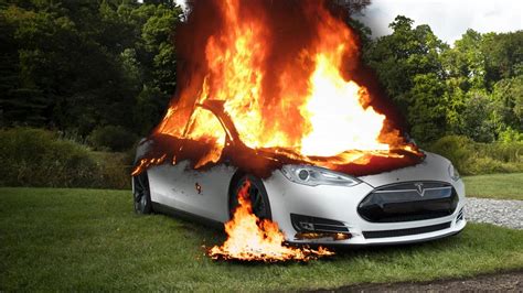 Burning My Tesla Model S On Purpose Youtube