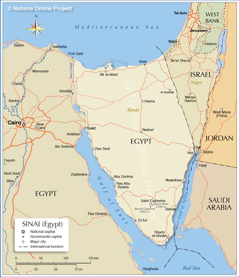 Sinai Mountain Range Facts Maps Trail And Weather