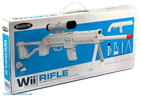 Wii Controller Aufsatz Light Gun Pistole Phaser Blaster