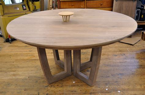 Furnish your dining or bar area with this convenient round dining table. Dorset Custom Furniture - A Woodworkers Photo Journal: a ...