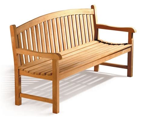 Clivedon Teak 3 Seater Garden Bench Outdoor Furniture Bench