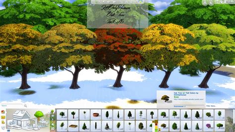 My Sims 4 Blog More Tree Recolors By Kitonlyhumansims4cc