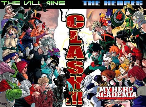 Heroes Vs Villains My Hero Academia Amino