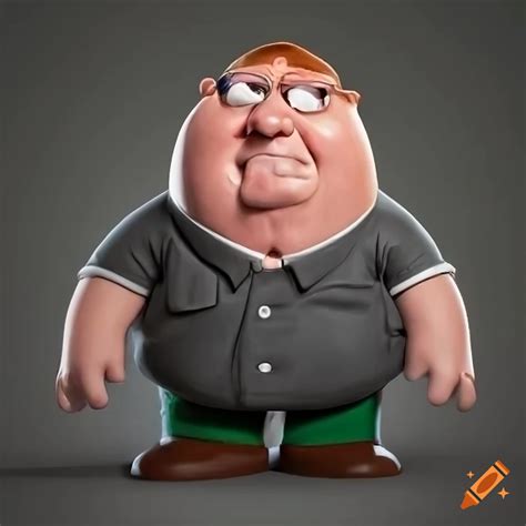 Peter Griffin Realistic On Craiyon