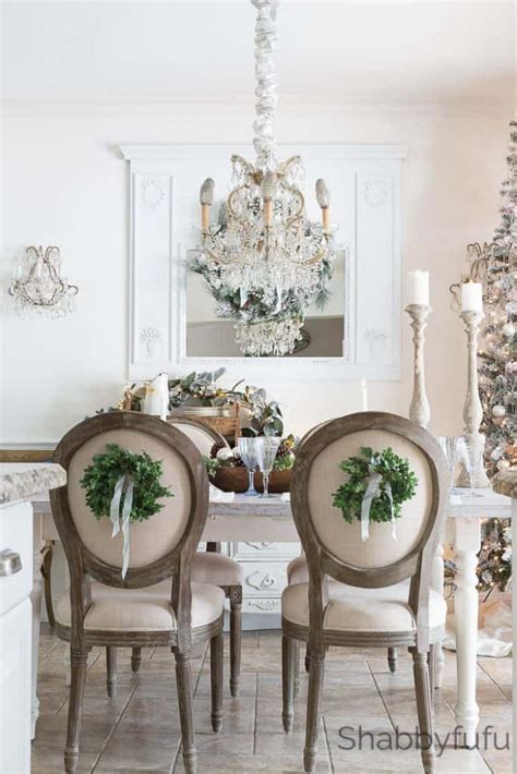 French Country Farmhouse Christmas Style In Blue