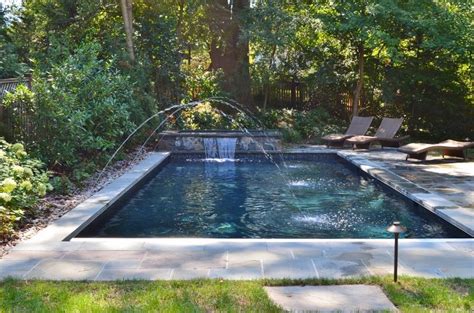 Modern pool builders dallas tx | summerhill pools. Wet Edge Prism, Glossy Black, Mclean, Virginia, Rectangle ...