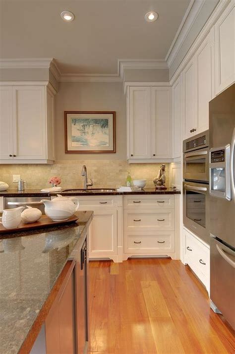 traditional kitchen benjamin moore smokey taupe cc