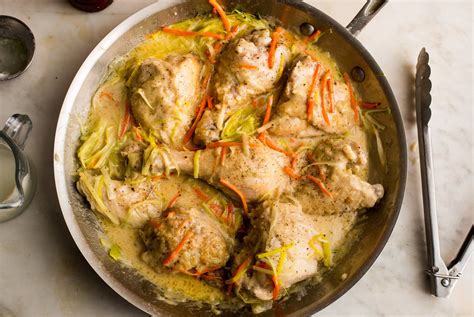Chicken Fricassee With Vermouth Recipe NYT Cooking