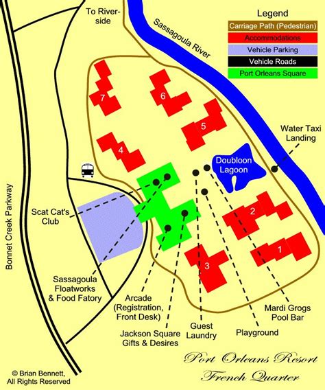 New orleans warehouse district hotels. Port Orleans French Quarter map | Disney Anniversary Trips ...