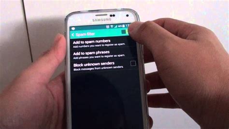 Call blocker and sms filter block calls and filter sms help you to manage a blacklist. Samsung Galaxy S5: How to Block SMS Text Messages from ...