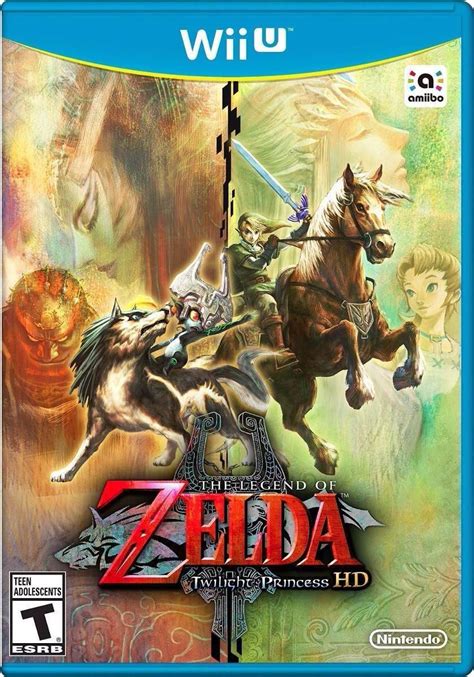 The Legend Of Zelda Twilight Princess Hd Wii U Novo Lacrado R 16999