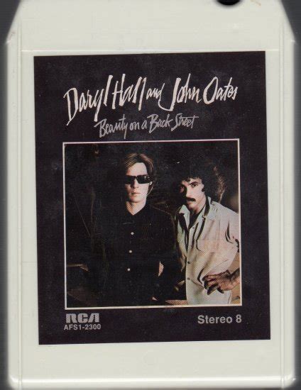 Daryl Hall And John Oates Beauty On A Back Street 1977 Rca 8 Track Tape