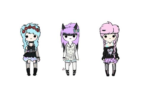 Pastel Goth Adopts CLOSED By Xecax On DeviantArt