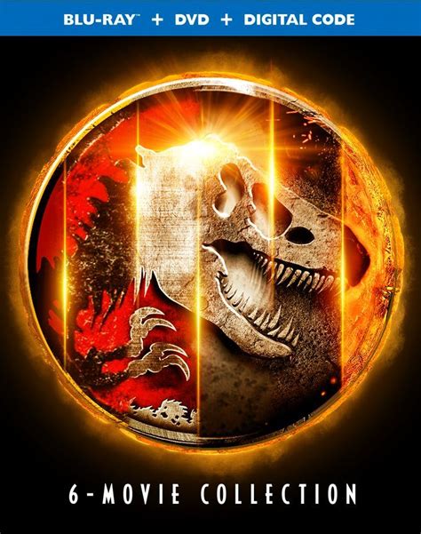 The Jurassic Saga Blu Ray K Set Jurassic World Movie Collection