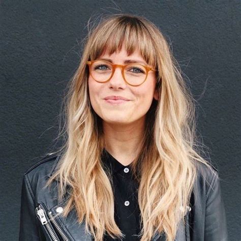 The Best Bangs Hairstyles With Glasses For Women Fashion