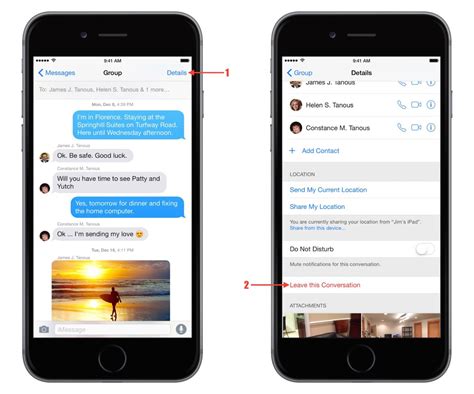 Just like that, you'll be removed from the chat. iOS 8: How to Leave a Group Chat in Messages