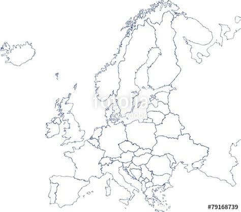Europe Map Drawing At Getdrawings Free Download