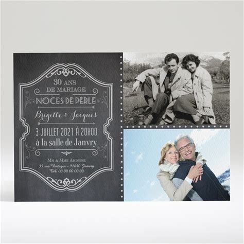 Faire Part Invitation Anniversaire