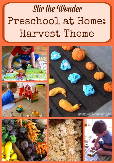 Fall Harvest Preschool Worksheet Preschool Harvest Thanksgiving