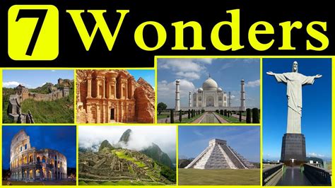 What Are The Seven Wonders Of The World Jamyaabbvelasquez