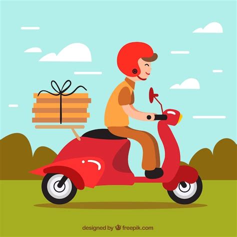 Delivery Background Design Free Vector