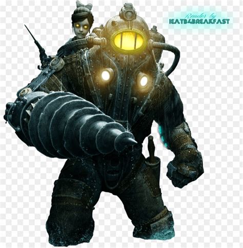 Free Download Hd Png Bioshock Png Bioshock 2 Subject Delta And Little