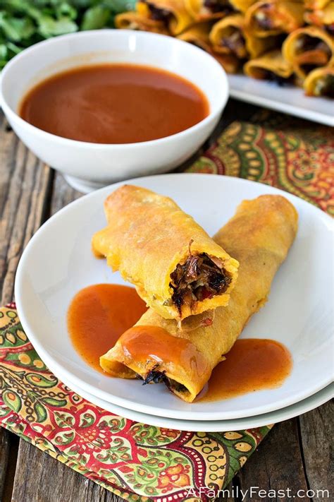 Baked Shredded Beef Taquitos Have Crispy Baked Corn Tortillas Wrapped Around A Zesty Shredded