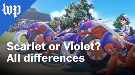 Scarlet Or Violet Which Should You Buy Pokemon Exclusives All