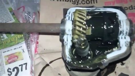 Whats Inside A Lawn Mower Differential Youtube