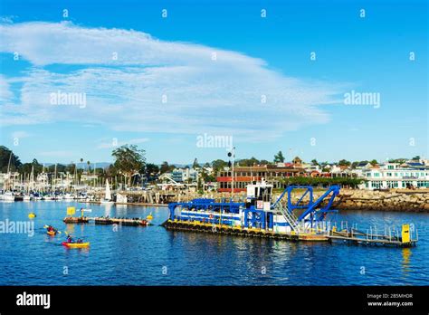View Of Santa Cruz Small Craft Harbor With Dsc Dredge Twin Lakes In