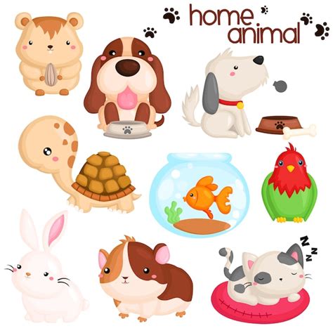 Home Pet Animals Vector Premium Download