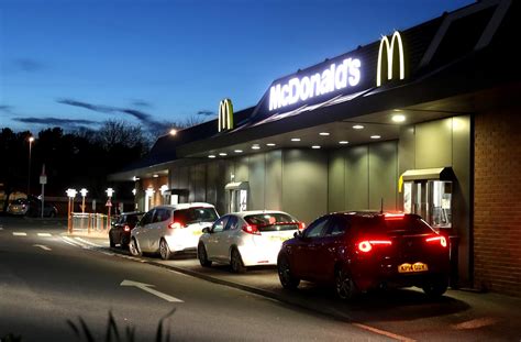 Driveway, a private road for local access to structures, abbreviated drive. McDonald's reopening 30 drive-thrus in UK next week with ...