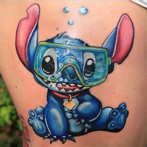 Disney Ink Fiends On Instagram Another Stitch Tattoo By Bartosz