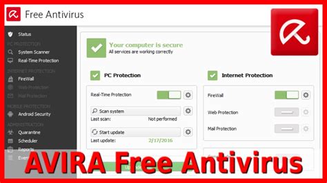 Avira free antivirus latest version setup for windows 64/32 bit. AVIRA Free Antivirus setup and scan - YouTube