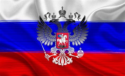 Free Illustration Russian Flag Russian Coat Of Arms Free Image On