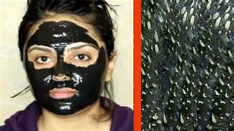 easy diy blackhead remover peel off mask charcoal mask tanutalks 👌👌 youtube