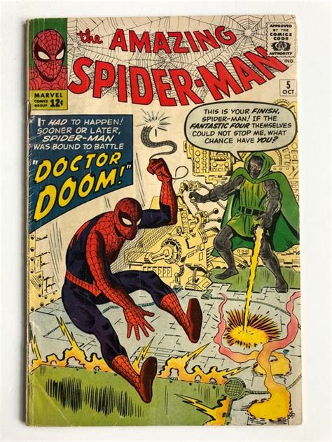 Amazing Spider Man 5 1st Appearance Of Doctor Doom Catawiki
