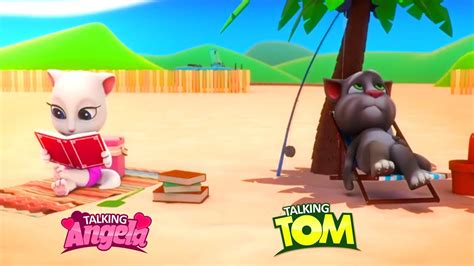 My Talking Tom Vs My Talking Angela Gameplay Great Make For Kids