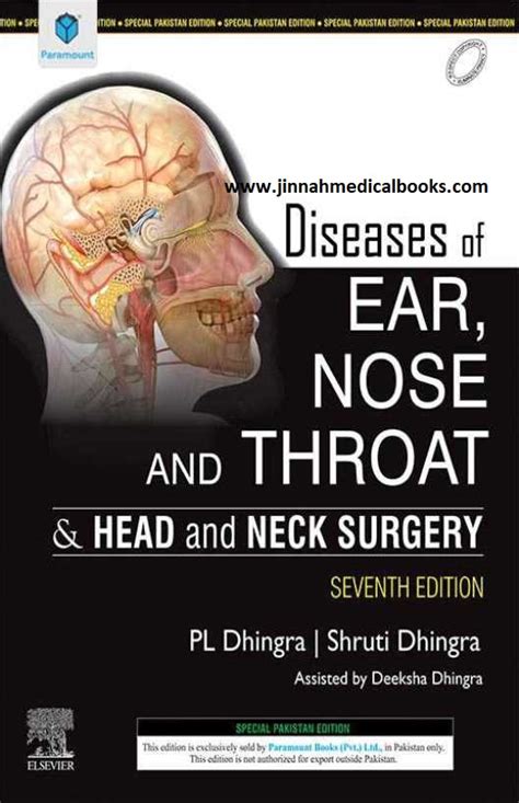 Diseases Of Ear Nose And Throat And Head And Neck Surgery Gangaram