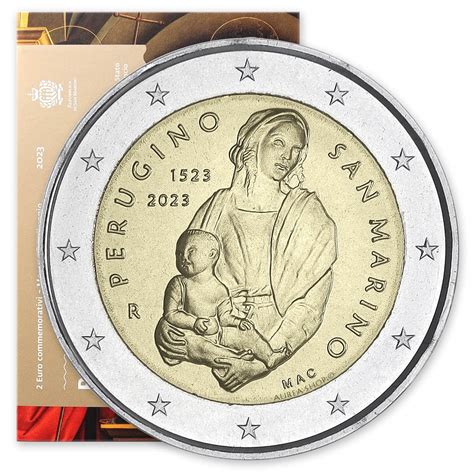 2 Euro Moneta • San Marino 2023 • Pietro Perugino