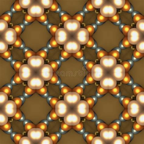 Abstract Patterns Of Gold And Silver Stock Illustration Illustration